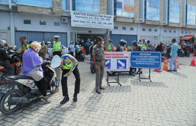 Penertiban Pajak di Pekanbaru, 1.139 Kendaraan Terjaring Razia 